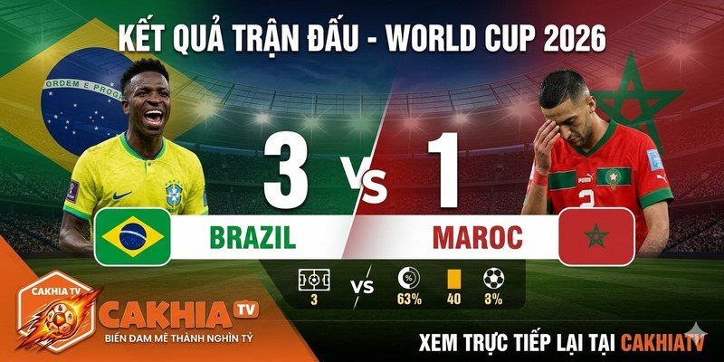 Brazil 2-1 Marocco
