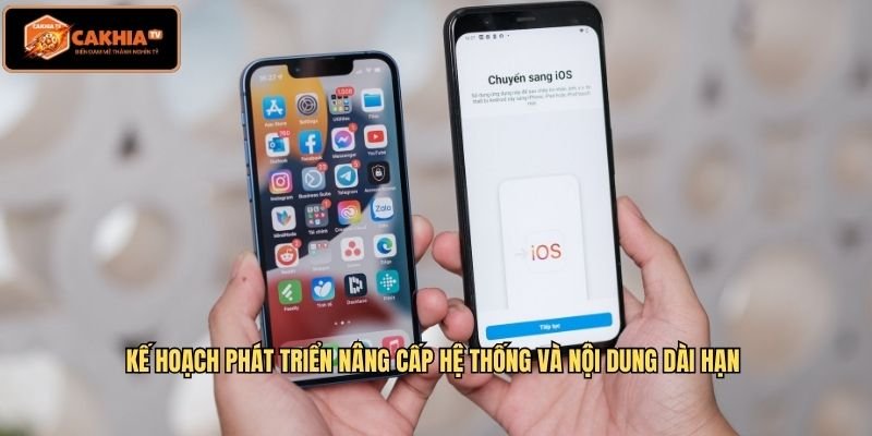 Kế hoạch phát triển nâng cấp hệ thống và nội dung dài hạn 