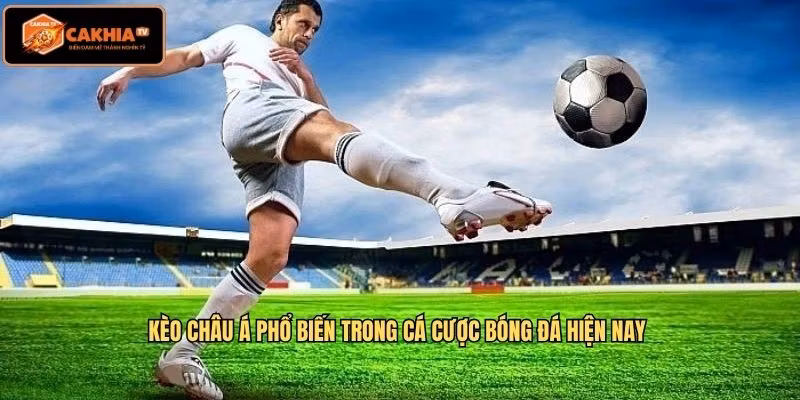 Kèo Châu Á phổ biến trong cá cược bóng đá hiện nay 