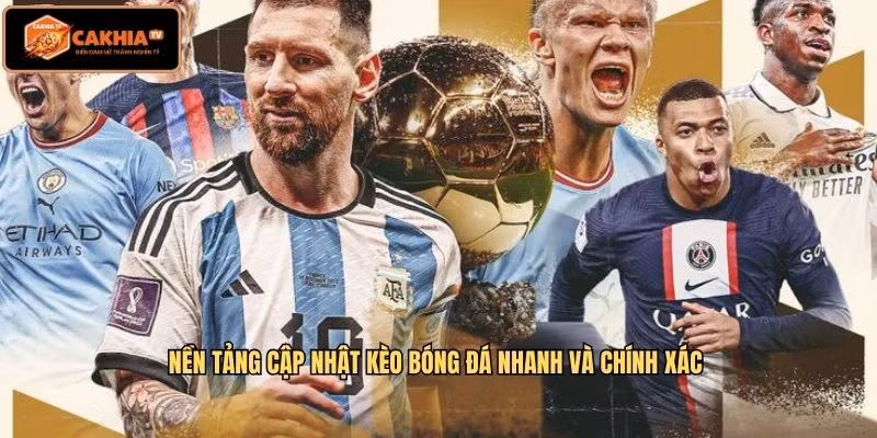 Nền tảng cập nhật kèo bóng đá nhanh và chính xác