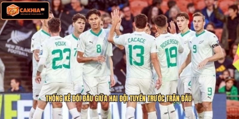 Thống kê đối đầu giữa hai đội tuyển trước trận đấu