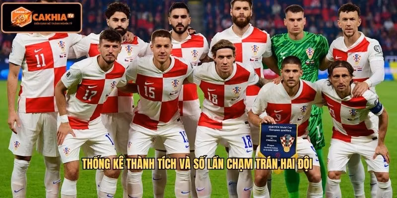 Thống kê thành tích và số lần chạm trán hai đội